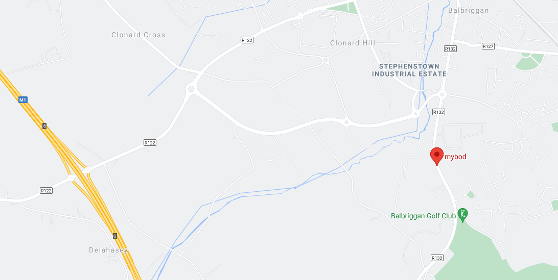 google map of balbriggan location